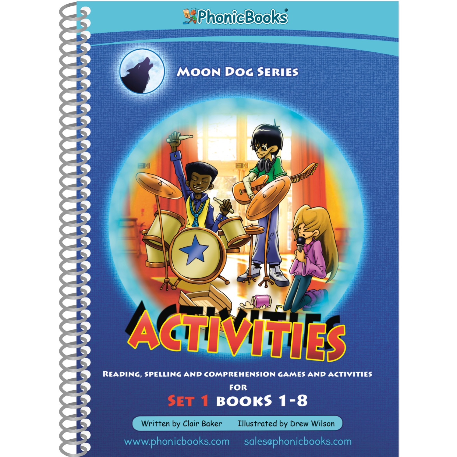 Phonic Books Moon Dogs Set 1 Activities
