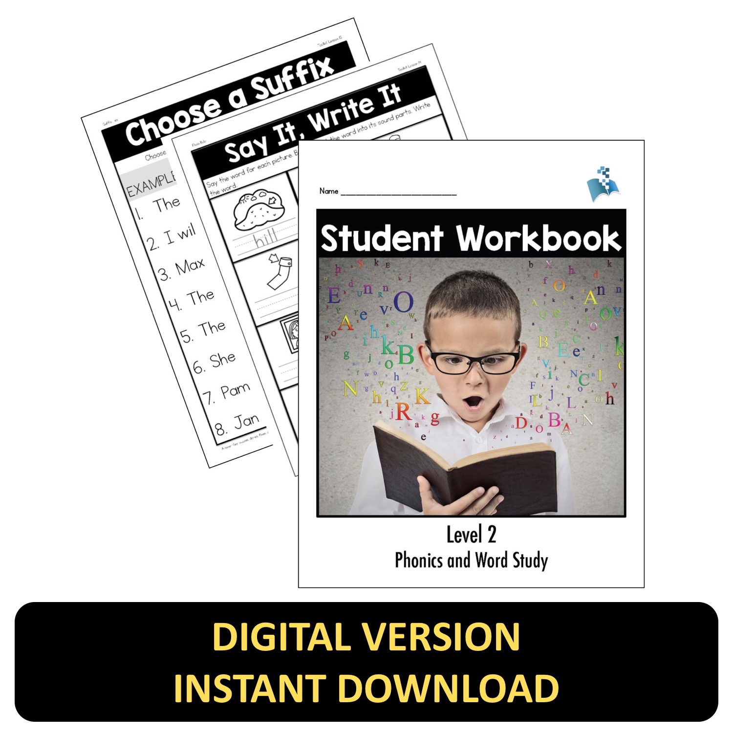 DIGITAL VERSION: Student Workbook Level 3 – Phonics and Word Study 