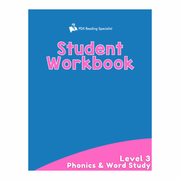 DIGITAL DOWNLOAD: Student Workbook Level 3 - Phonics and Word Study