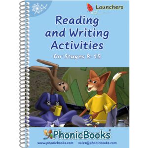 Dandelion Launchers Reading and Writing Activities workbook for Stages 8–15
