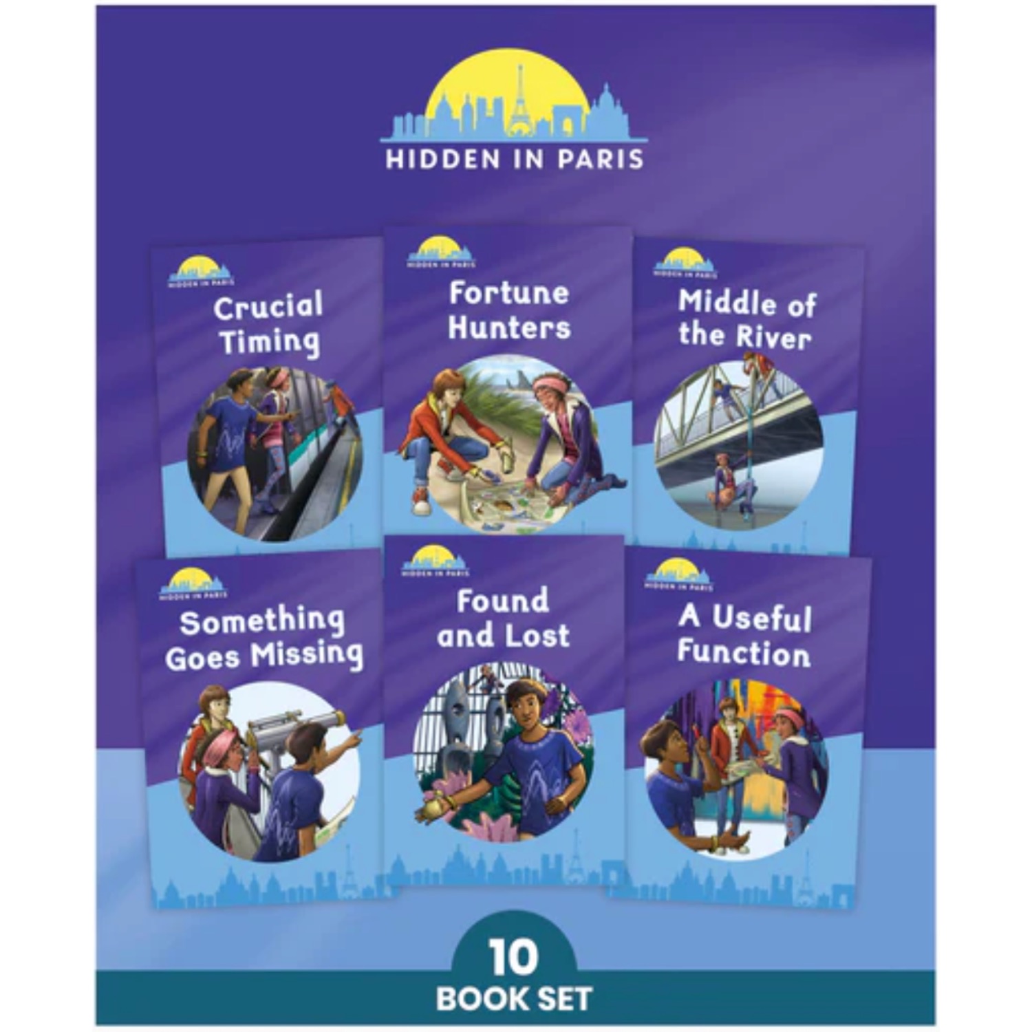 Phonic Books: Hidden in Paris Book Series