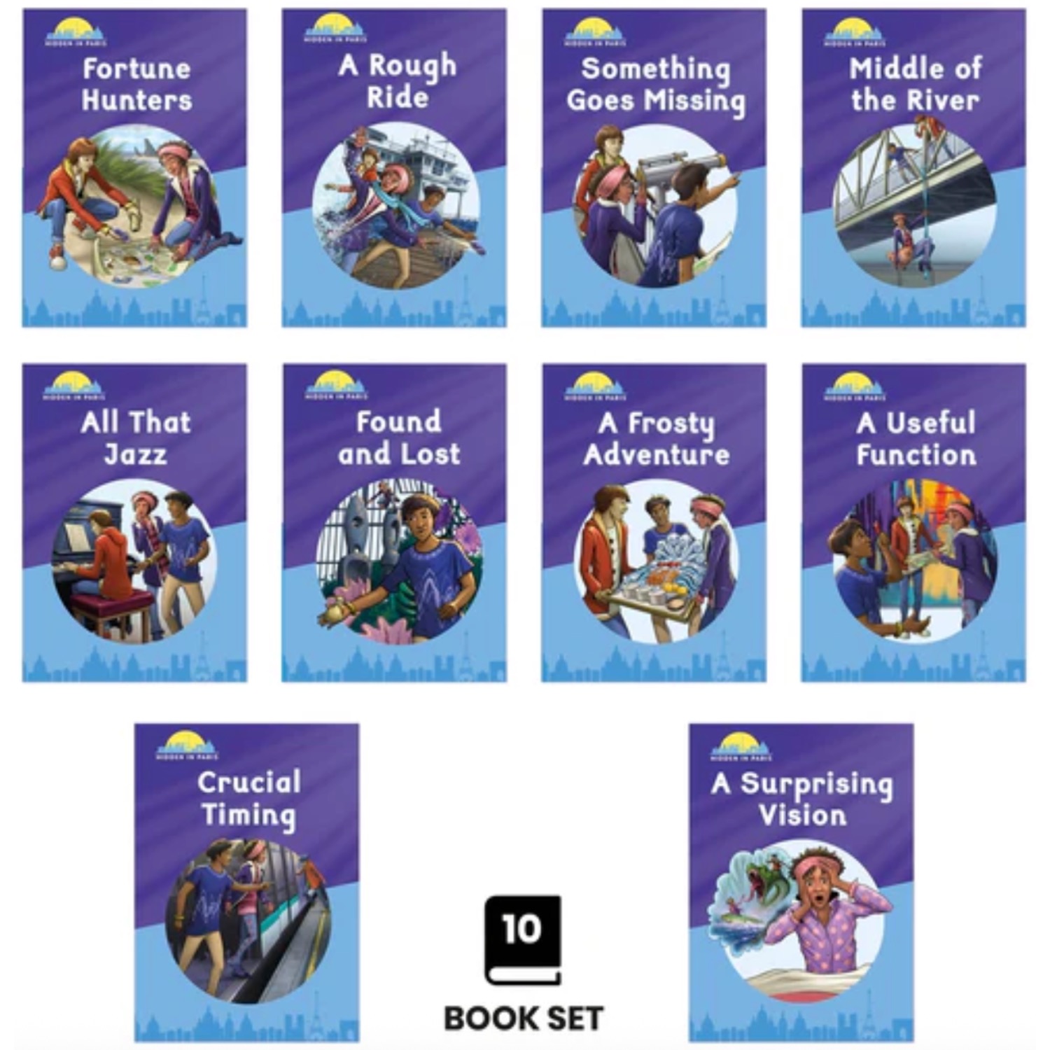 Phonic Books: Hidden in Paris Book Series - Image 2