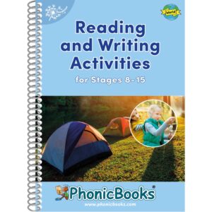 Dandelion World Reading and Writing Activities workbook for Stages 8 to 15