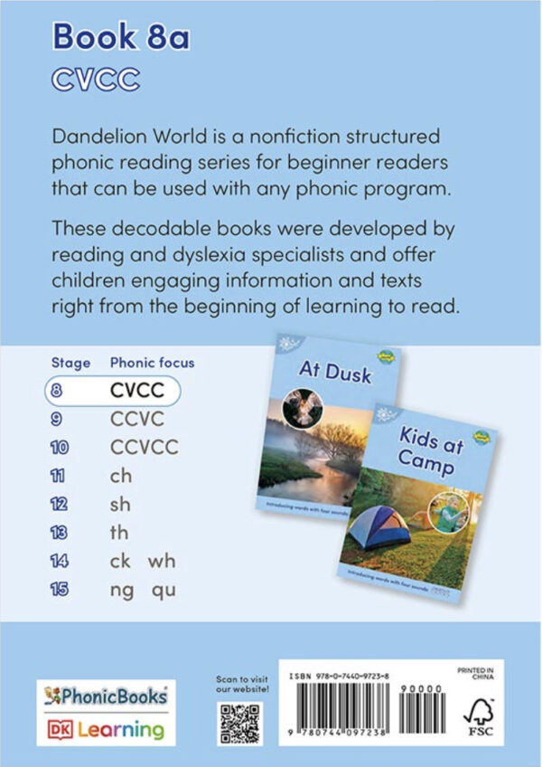 Phonic Books: Dandelion World Stages 8-15 (Words with Four Sounds CVCC) - Image 7
