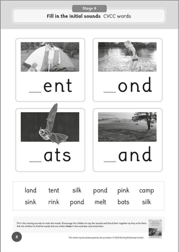 Phonic Books: Dandelion World Stages 8-15 Workbook - Image 2
