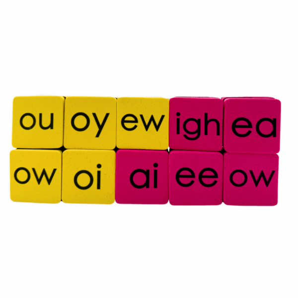 Large Foam Vowel Team & Diphthong Magnets